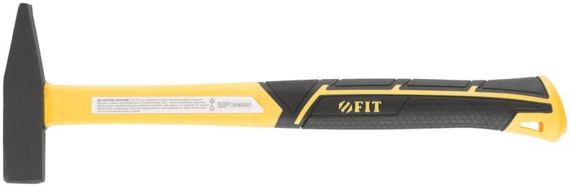 Молоток кованый Профи 200г фибергласовая усилен. ручка FIT 44332 РОС