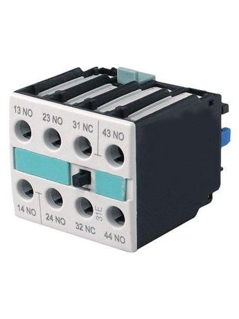 Электротехник 3RH1921-1FA40 4НО для контакторов типоразмеров S0…S12 фронтальный винтовые клеммы IP20 блок-контакт (ЭТ) | ET014828