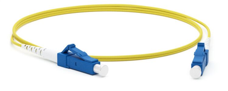 Патч-корд FC-S2-9-LC/UR-LC/UR-H-30M-LSZH-YL волоконно-оптический (шнур) SM 9/125 (OS2) LC/UPC-LC/UPC simplex LSZH 30м Hyperline 243387