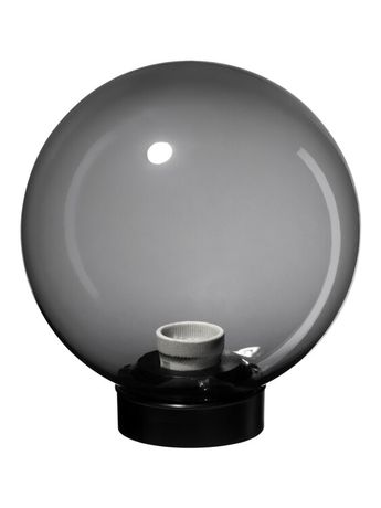 Светильник НТУ 03- 60-202 шар d=200 мм IP54 (дымчатый ПММА, основание плоское ПК, Е27) | SQ0330-0631 TDM