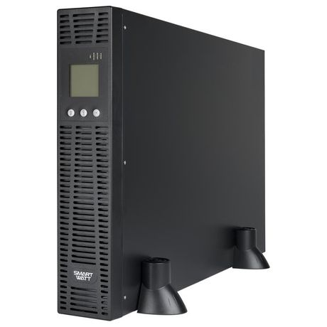 Источник бесперебойного питания SMARTWATT UPS SECURE IEC 3kVA, онлайн, мощность 3000/2700 ВА/Вт, стоечный/напольный, LCD дисплей, IEC13 - 6 шт., встроенные АКБ 3703020750014 Delta