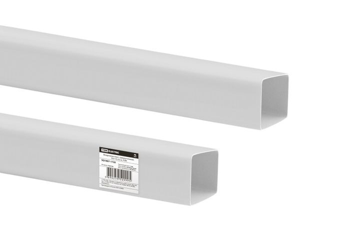 Воздуховод пласт. прямоугольный, 55х110, 0,5 м | SQ1807-1720 TDM