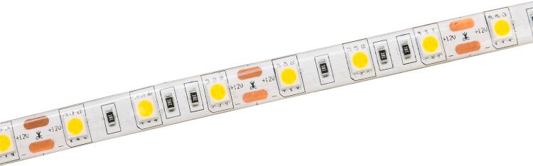 Лента светодиодная LED LSR-5050W60-14.4-IP65-12В (уп.5м) IEK LSR2-2-060-65-3-05