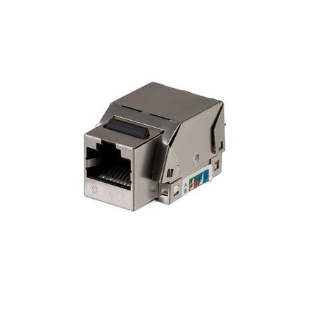 Модуль Keystone Jack RJ-45(8P8C), FTP экранированный, CAT 6, тип 90 градусов PRO | 02-0272 REXANT MEET