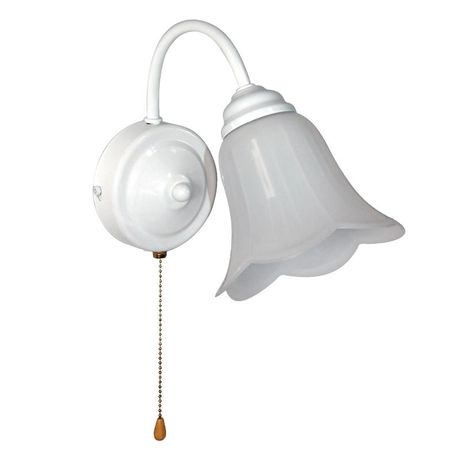 Светильник "Джина" 511 (плафон П0471) НББ 01-60-148 Е27 (ИМ) настенный бел. Элетех 1005404998