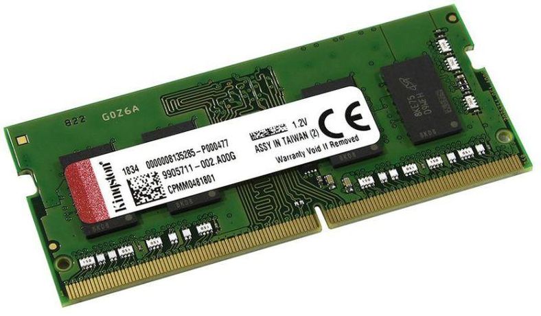 Память оперативная KVR26S19S6/8 8GB 2666MHz DDR4 Non-ECC CL19 SODIMM 1Rx16 KINGSTON 1000596897