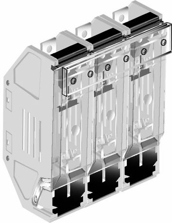 Держатель предохранителей OFAX4AS33 3-полюсный до 1250А, IP20, о бщая крышка | 1SCA022631R2680 ABB