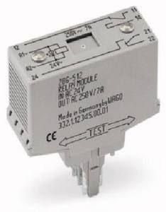 Модуль с переключающим реле 2 переключающими контактами WAGO 286-312