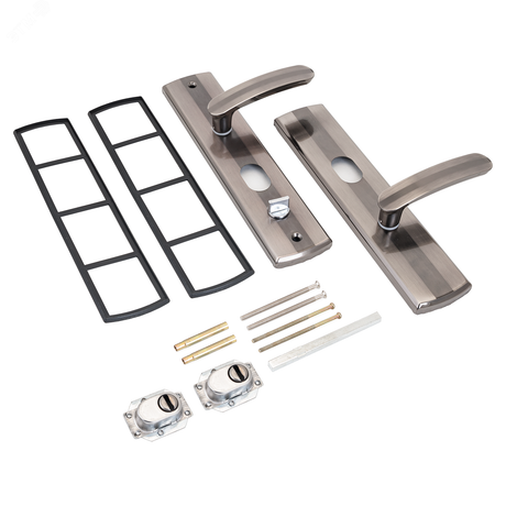 Комплект ручек СТАНДАРТ РН-СТ217-L для кит металл дверей левая - 9989 ПТК