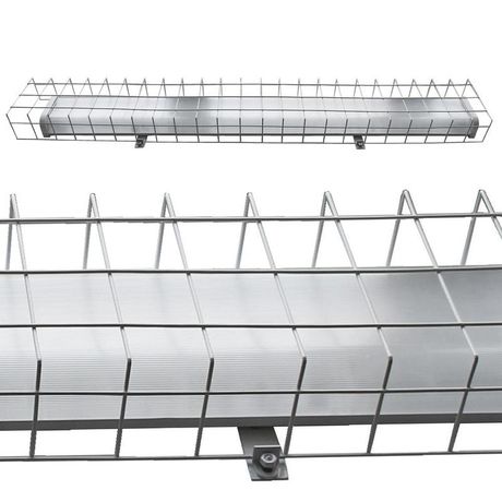 Решетка защитная светильника ЛПО/ДПО РЗ-01 без планки Витебск 1009-10030 Свет (Витебск)