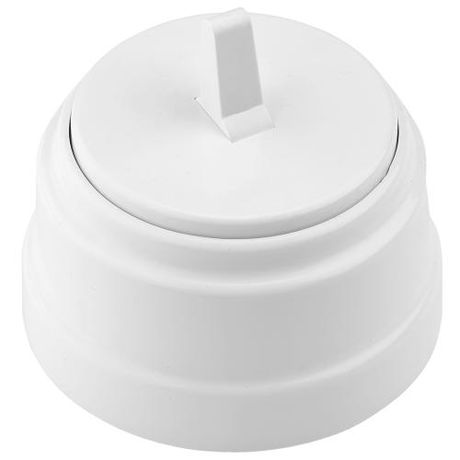 Выключатель проходной 1-кл. тумблерный ОП РЕТРО 10А бел. Bylectrica А610-2265