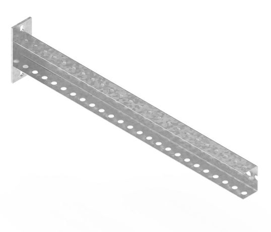 Консоль 60х40 основание 600 s: 3 облегченная П(U) - образная Н3114320631 СОЭМИ