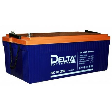 Аккумуляторная батарея Solar серии GX 12-230 12В/230Ач | DELTA