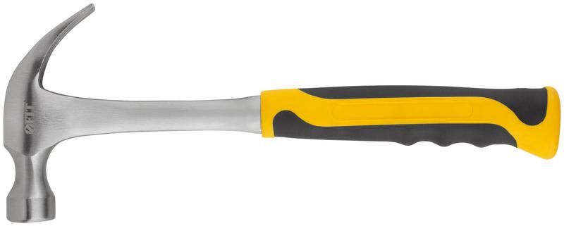 Профи 27 мм 450 гр - 44789 Молоток-гвоздодер цельнометаллический РОС
