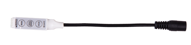Мини-контроллер для светодиодной ленты LED RGB 12В/144Вт белый 3 штуки в упаковке | 1003614 Jazzway