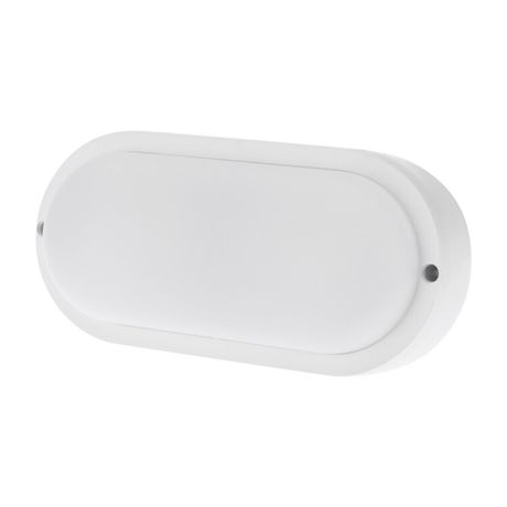 Светильник светодиодный пылевлагозащищенный ЖКХ-01 овал 12Вт 1000Лм 157х87х35мм IP65 6500K | 607-205 Rexant MEET