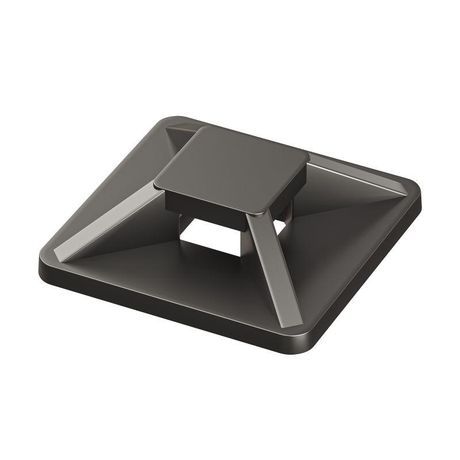 Монтажная база двойная самоклеящаяся 25x25 (спец.состав), черная дляхомутов шириной до 4,8мм | 25475SR3MV DKC ДКС