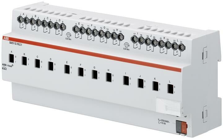 Выход бинарный 12 каналов ручное управление 10А MDRC SA/S 12.10.2.1 - 2CDG110158R0011 ABB