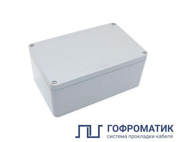 Коробка ответвительная алюминиевая 190х120х80 IP66/IP67 | zeta30396 ГОФРОМАТИК ЗЭТА ГОФРОМАТИК арт. zeta30396