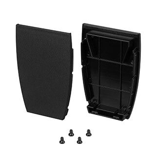 Заглушка LINE-5075-U-HONEYCOMB BLACK глухая (Arlight, Металл) | 044887 Arlight