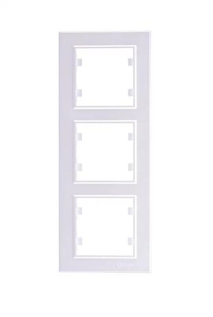 Рамка 3-м Karea вертик. жемчуж. Makel 56100708