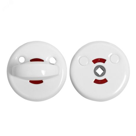 АЛЛЮР 0350WC WW белый для финских дверей - 14056 Сантехзавертка к ручкам ПТК