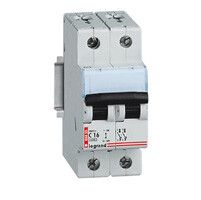 Выключатель автоматический модульный 2п C 25А 6кА DX Стандарт Leg 003435 Legrand