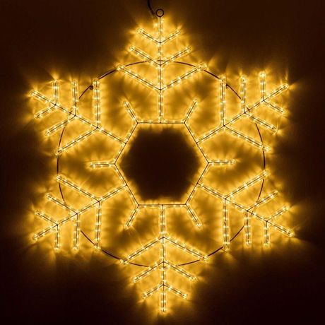 Фигура ARD-SNOWFLAKE-M10-1000x900-504LED Warm (230V, 31W) (Ardecoled, IP65) | 034259 Arlight