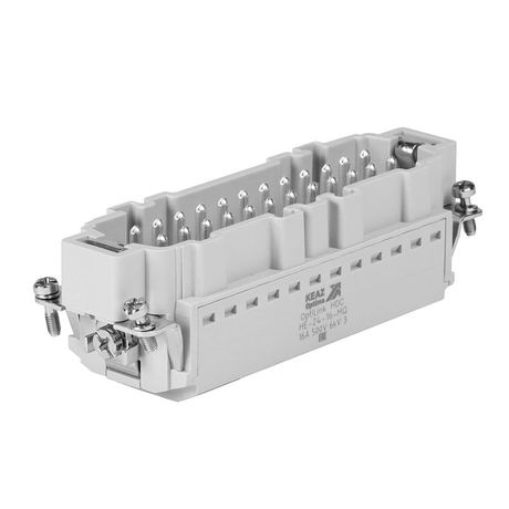 Вилка OptiLink HDC-HE-24-16-MQ-(0.14-2.5) 500В КЭАЗ 352268 КЭАЗ арт. 352268