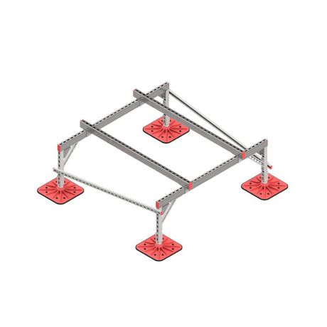 Конструкция опорная для установки оборудования TECHNORAPTOR FOOT 1500х1500 тип 2 HD КМ TR0232 КМ-Профиль