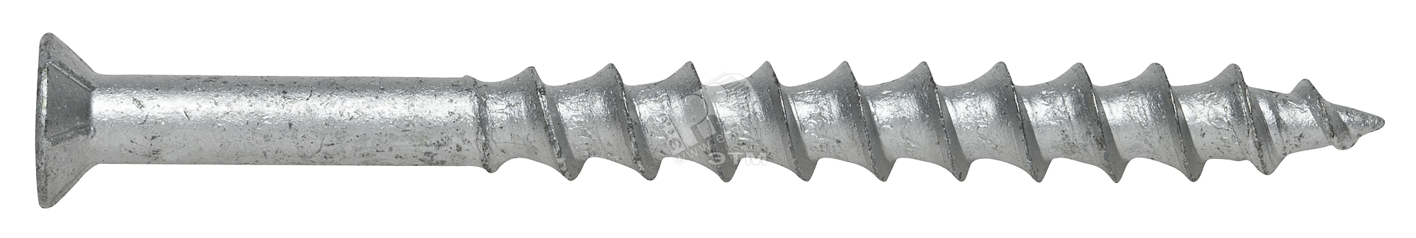 Шуруп KBRM 8х90 для легкого бетона, плоская головка (100шт) - 9640075142 Sormat 29550