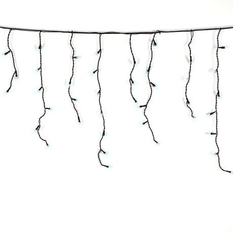 Гирлянда "Сосульки" RB-OIC100LSE-W-T-I4 100LED 2м бел. SHLights 4690601021755