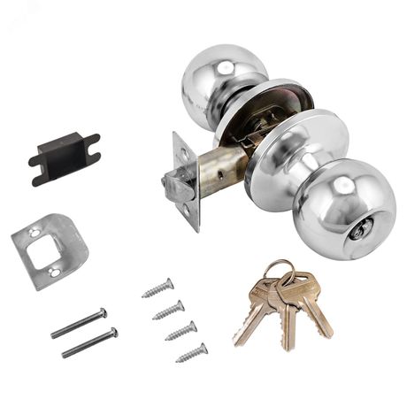 СТАНДАРТ 607 ET CP хром - 9865 Ручка-защелка для межкомнатных дверей ПТК