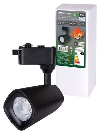 Светильник трековый однофазный LED TRL-02-035-NB 35 Вт, 24°, 4000 К, 90 Ra, черный, | SQ0369-0025 TDM