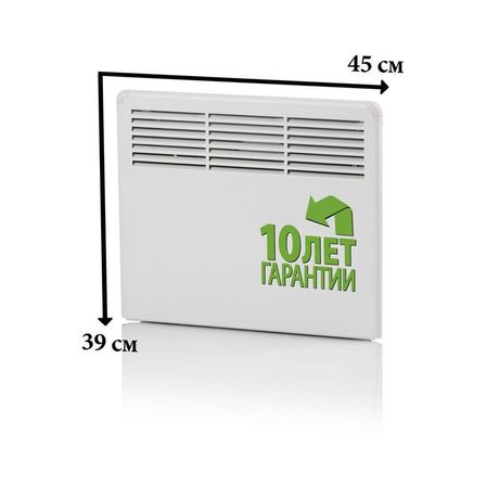 Конвектор 250W механический термостат IP21 389мм - EPHBM02PR Ensto