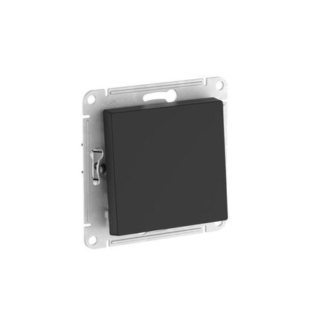 Переключатель 1-кл. AtlasDesign Aqua IP44 (сх. 6) 10AX быстрозажим. клем. механизм карбон SE ATN441061S APC