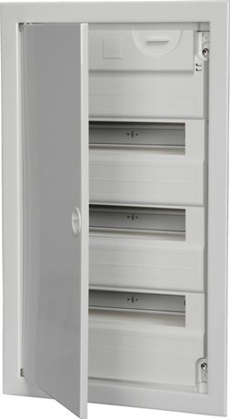 Корпус щита с металлической дверцей встраиваемый КМПв 4/42 (602х360х94мм) | MKP54-V-42-30-01 IEK (ИЭК)