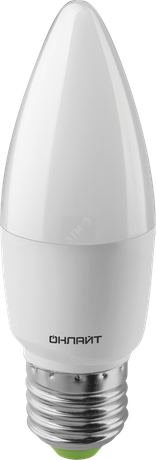 Лампа светодиодная LED 10вт Е27 дневной матовая свеча - 61961 OLL-C37 Navigator 21213