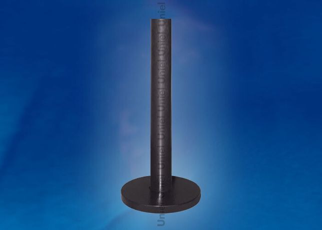 Опора с крышкой для садово-парковых светильников UFP-E11BN-095 BLACK Высота 95мм Материал металл Цвет черный Упаковка картон - UL-00000190 Uniel