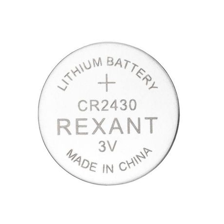 Элемент питания литиевый CR2430 3В (блист.5шт) Rexant 39-1109 MEET