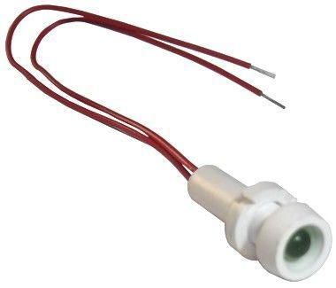 Лампа светодиодная СКЛ-15.1А-Л-2-24 выводы гибкие под пайку 24В 50Гц/пост. диаметр посадочного отверстия 8мм УХЛ2.1 зел. Реле и Автоматика A8021-78105657