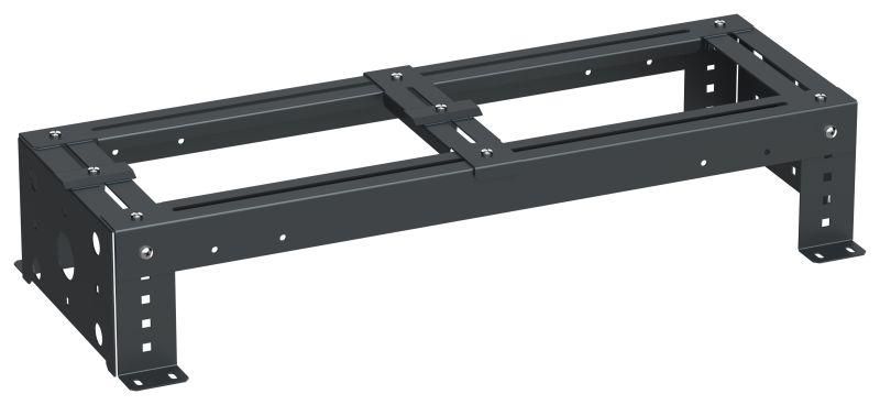 Кронштейн для монтажа лотка на шкаф 800мм черн. LINEA S ITK LS-SBT05-800 IEK