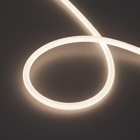 Лента светодиодная герметичная MOONLIGHT-COTTON-TOP-S-M560-D13xmm 24V Day4000 (11 W/m, IP65, 5m, wire x1) (ARL, Вывод прямой, 3 года, 560 LED/m) - 048143 Arlight