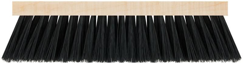 Щетка для пола деревянная прямоугольная 4-х рядная 265мм КУРС 68040