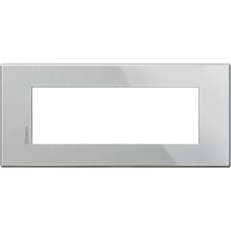 Рамка 6мод. Axolute Air итальянская модульность алюм. Leg BTC HW4806HC Legrand