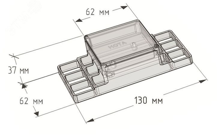 Светильник ДВО33Вт, IP20, 3100Лм, 4000К, Грильято, опал, яч.86х86мм Albatross - АТ-ДВО-07-33-24-О Атон