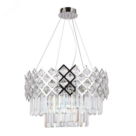 Люстра подвесная WEZEN E14 10х60Вт Металл Хром - A1006SP-10CC Arte Lamp