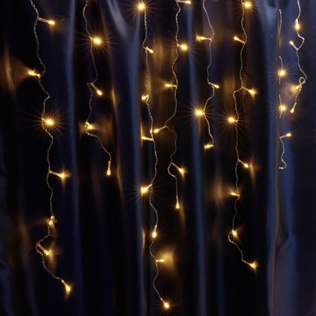 Гирлянда светодиодная "бахрома" 230V 240 LED желтый, длина 5,3м, IP44, сетевой шнур 3м в комплекте , CL23 | 41633 FERON