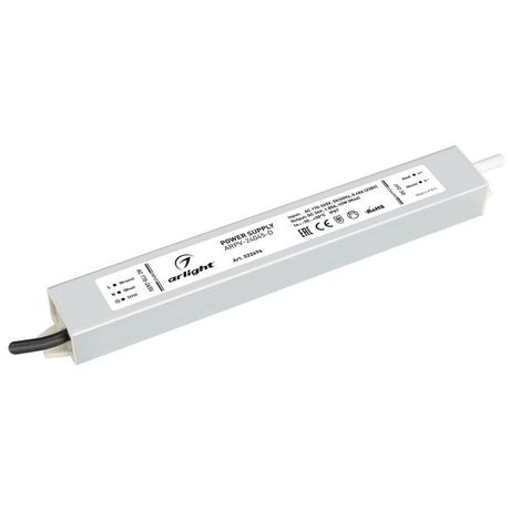 Блок питания ARPV-24045-D (24V, 1.9A, 45W) (ARL, IP67 Металл, 3 года) - 022696 Arlight