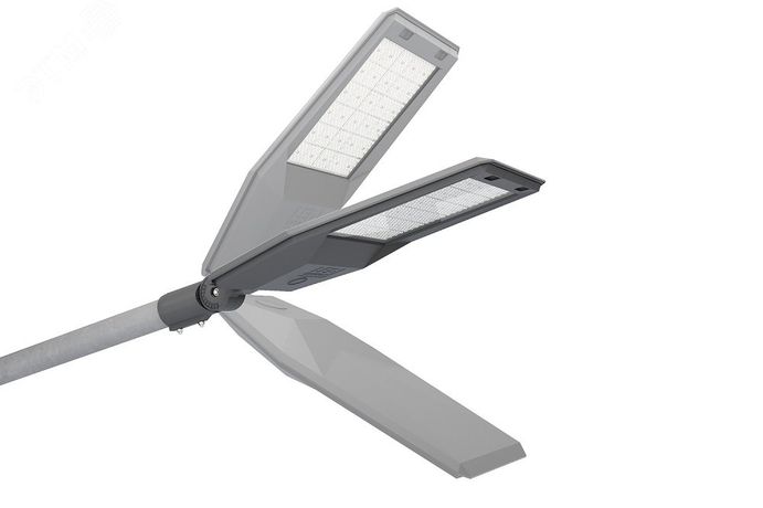 Светильник LED HighWay (СКУ) 175Вт 29738Лм 4,0К КСС Д IP65 консольный с закаленным стеклом - LE-СКУ-70-175-8849-67Д ЛЕД-Эффект